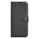 For Nokia G50 Litchi Texture Horizontal Flip Protective Case with Holder & Card Slots & Wallet(Black)