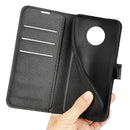 For Nokia G50 Litchi Texture Horizontal Flip Protective Case with Holder & Card Slots & Wallet(Black)