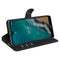 For Nokia G50 Litchi Texture Horizontal Flip Protective Case with Holder & Card Slots & Wallet(Black)