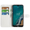 For Nokia G50 Litchi Texture Horizontal Flip Protective Case with Holder & Card Slots & Wallet(White)