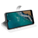 For Nokia G50 Litchi Texture Horizontal Flip Protective Case with Holder & Card Slots & Wallet(White)