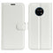 For Nokia G50 Litchi Texture Horizontal Flip Protective Case with Holder & Card Slots & Wallet(White)