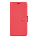 For Nokia G50 Litchi Texture Horizontal Flip Protective Case with Holder & Card Slots & Wallet(Red)