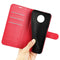 For Nokia G50 Litchi Texture Horizontal Flip Protective Case with Holder & Card Slots & Wallet(Red)