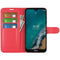 For Nokia G50 Litchi Texture Horizontal Flip Protective Case with Holder & Card Slots & Wallet(Red)