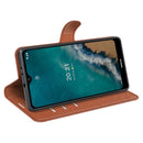 For Nokia G50 Litchi Texture Horizontal Flip Protective Case with Holder & Card Slots & Wallet(Brown)