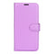For Nokia G50 Litchi Texture Horizontal Flip Protective Case with Holder & Card Slots & Wallet(Purple)