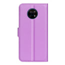 For Nokia G50 Litchi Texture Horizontal Flip Protective Case with Holder & Card Slots & Wallet(Purple)