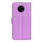 For Nokia G50 Litchi Texture Horizontal Flip Protective Case with Holder & Card Slots & Wallet(Purple)
