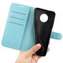 For Nokia G50 Litchi Texture Horizontal Flip Protective Case with Holder & Card Slots & Wallet(Blue)