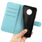 For Nokia G50 Litchi Texture Horizontal Flip Protective Case with Holder & Card Slots & Wallet(Blue)