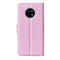 For Nokia G50 Litchi Texture Horizontal Flip Protective Case with Holder & Card Slots & Wallet(Pink)