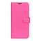 For Nokia G50 Litchi Texture Horizontal Flip Protective Case with Holder & Card Slots & Wallet(Rose Red)