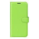 For Nokia G50 Litchi Texture Horizontal Flip Protective Case with Holder & Card Slots & Wallet(Green)