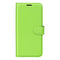 For Nokia G50 Litchi Texture Horizontal Flip Protective Case with Holder & Card Slots & Wallet(Green)
