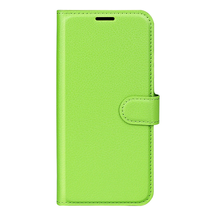 For Nokia G50 Litchi Texture Horizontal Flip Protective Case with Holder & Card Slots & Wallet(Green)