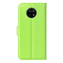 For Nokia G50 Litchi Texture Horizontal Flip Protective Case with Holder & Card Slots & Wallet(Green)