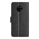 For Nokia G50 Dual-side Magnetic Buckle Horizontal Flip Phone Leather Case with Holder & Card Slots & Wallet(Black)