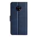 For Nokia G50 Dual-side Magnetic Buckle Horizontal Flip Phone Leather Case with Holder & Card Slots & Wallet(Dark Blue)
