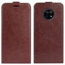For Nokia G50 R64 Texture Single Vertical Flip Leather Protective Case with Card Slots & Photo Frame(Brown)