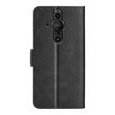 For Sony Xperia Pro-I Dual-side Magnetic Buckle Horizontal Flip Phone Leather Case with Holder & Card Slots & Wallet(Black)
