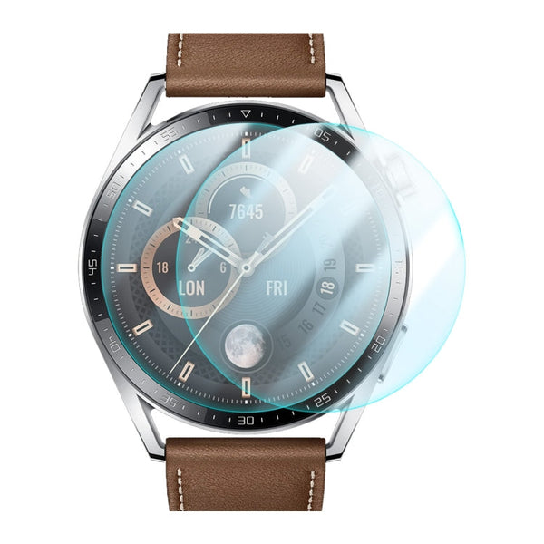 2 PCS For Huawei Watch GT 3 46mm ENKAY Hat-Prince Crystal Screen Protector Anti-scratch Watch Film