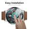 2 PCS For Huawei Watch GT 3 46mm ENKAY Hat-Prince Crystal Screen Protector Anti-scratch Watch Film