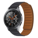 22mm Silicone Magnetic Watch Band For Huawei Watch GT2 Pro(Black)