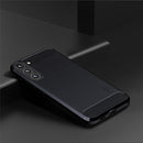For Samsung Galaxy S22+ 5G MOFI Gentleness Series Brushed Texture Carbon Fiber Soft TPU Case(Blue)