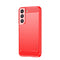 For Samsung Galaxy S22+ 5G MOFI Gentleness Series Brushed Texture Carbon Fiber Soft TPU Case(Red)