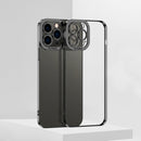 Electroplating TPU Phone Case For iPhone 13 Pro(Black)