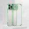 Electroplating TPU Phone Case For iPhone 13 Pro(Green)