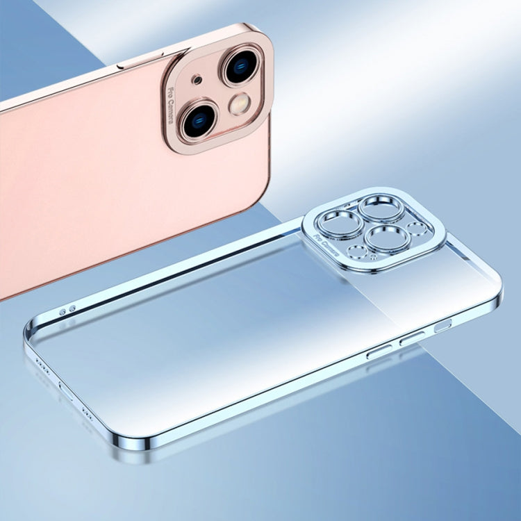 Electroplating TPU Phone Case For iPhone 13 Pro(Red)