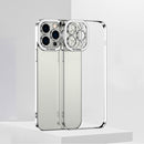 Electroplating TPU Phone Case For iPhone 12 Pro Max(Silver)