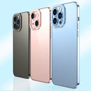 Electroplating TPU Phone Case For iPhone 12 Pro Max(Purple)