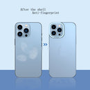 Electroplating TPU Phone Case For iPhone 12 Pro Max(Blue)
