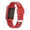For Fitbit Charge 4 Silicone One Body Armor Watch Band(Red)