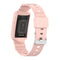 For Fitbit Charge 4 Silicone One Body Armor Watch Band(Pink)