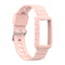 For Fitbit Charge 4 Silicone One Body Armor Watch Band(Pink)