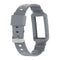 For Fitbit Charge 4 Silicone One Body Armor Watch Band(Gray)