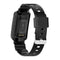 For Fitbit Charge 4 SE Silicone One Body Armor Watch Band(Black)