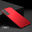 For Samsung Galaxy S22 5G MOFI Frosted PC Ultra-thin Hard Phone Case(Red)