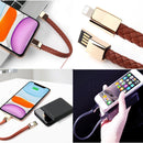 XJ-72 20cm USB to USB-C / Type-C Bracelet Charging Data Cable(White)