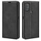 For Motorola Moto G Power 2022 Retro-skin Magnetic Suction Phone Leather Case with Holder & Card Slots & Wallet(Black)
