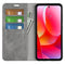 For Motorola Moto G Power 2022 Retro-skin Magnetic Suction Phone Leather Case with Holder & Card Slots & Wallet(Grey)