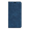 For Motorola Moto G Power 2022 Retro-skin Magnetic Suction Phone Leather Case with Holder & Card Slots & Wallet(Dark Blue)