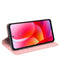 For Motorola Moto G Power 2022 Retro-skin Magnetic Suction Phone Leather Case with Holder & Card Slots & Wallet(Pink)