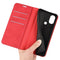 For Motorola Moto G Power 2022 Retro-skin Magnetic Suction Phone Leather Case with Holder & Card Slots & Wallet(Red)