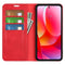 For Motorola Moto G Power 2022 Retro-skin Magnetic Suction Phone Leather Case with Holder & Card Slots & Wallet(Red)