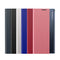 For Samsung Galaxy S22 Ultra 5G Side Display Magnetic Flip Plain Cloth + PC Case with Holder & Sleep / Wake-up Function(Silver)